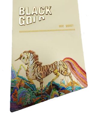 Gradiant Color Printed Embroidery Patch